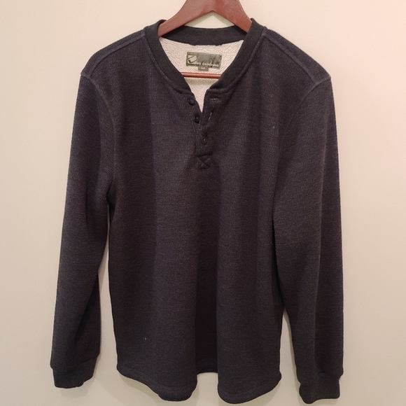 Mens fleece lined sweater - Picture 12 of 13